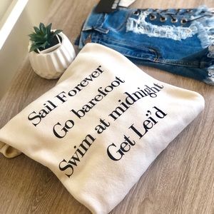 Zip up hoodie Wildfox sail forever